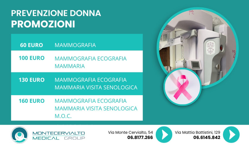 Promozione check up donna