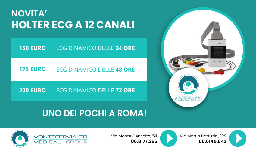Promo Holter cardiaco 12 canali
